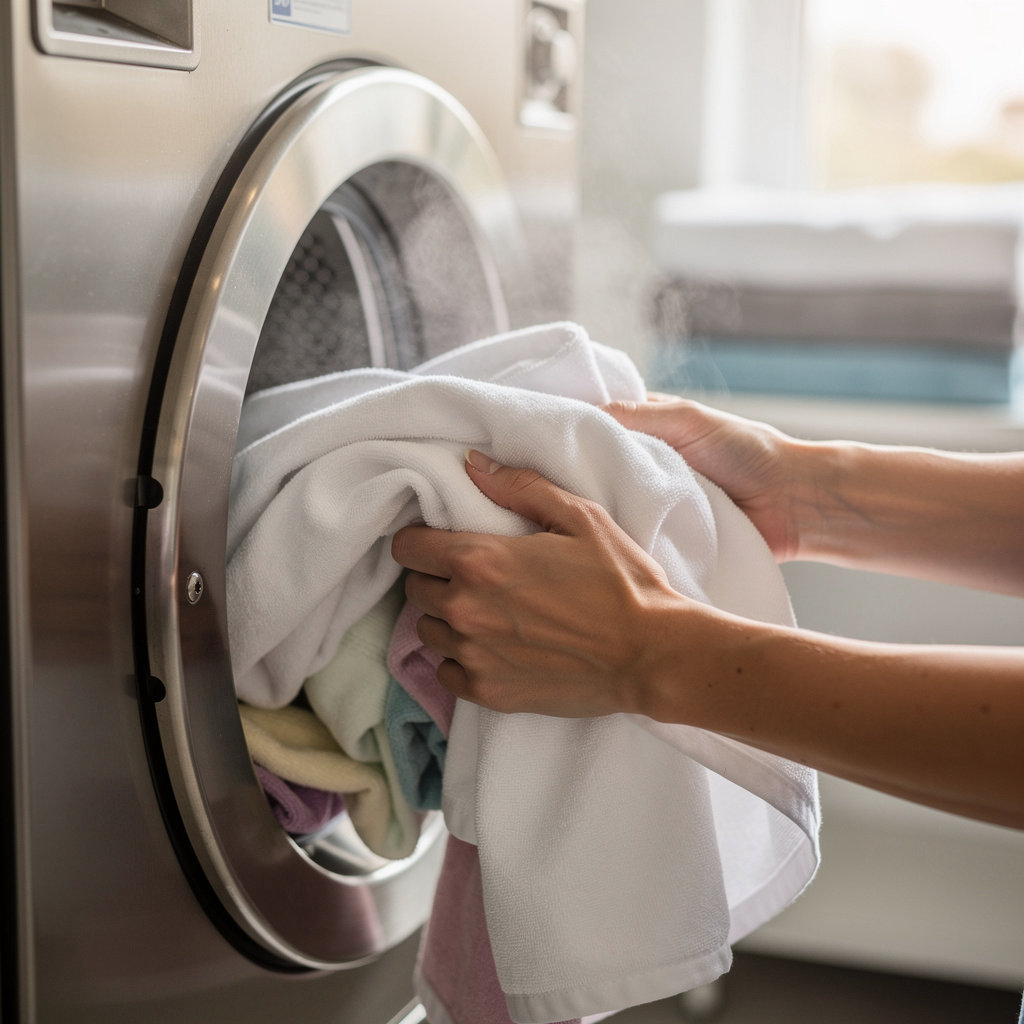 Betsy Brown Clean Laundry modern self-service washing machines at our San Diego laundromat location